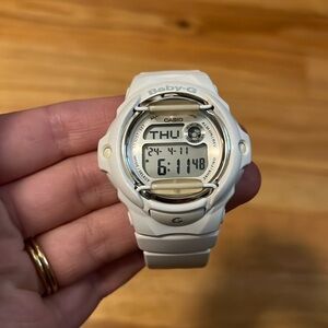 White Baby-G Women’s G-Shock Watch